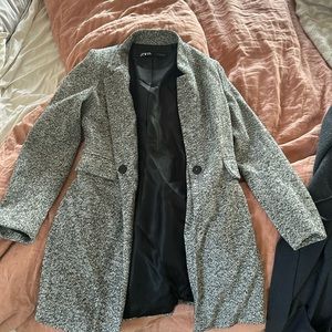 Zara tweed coat